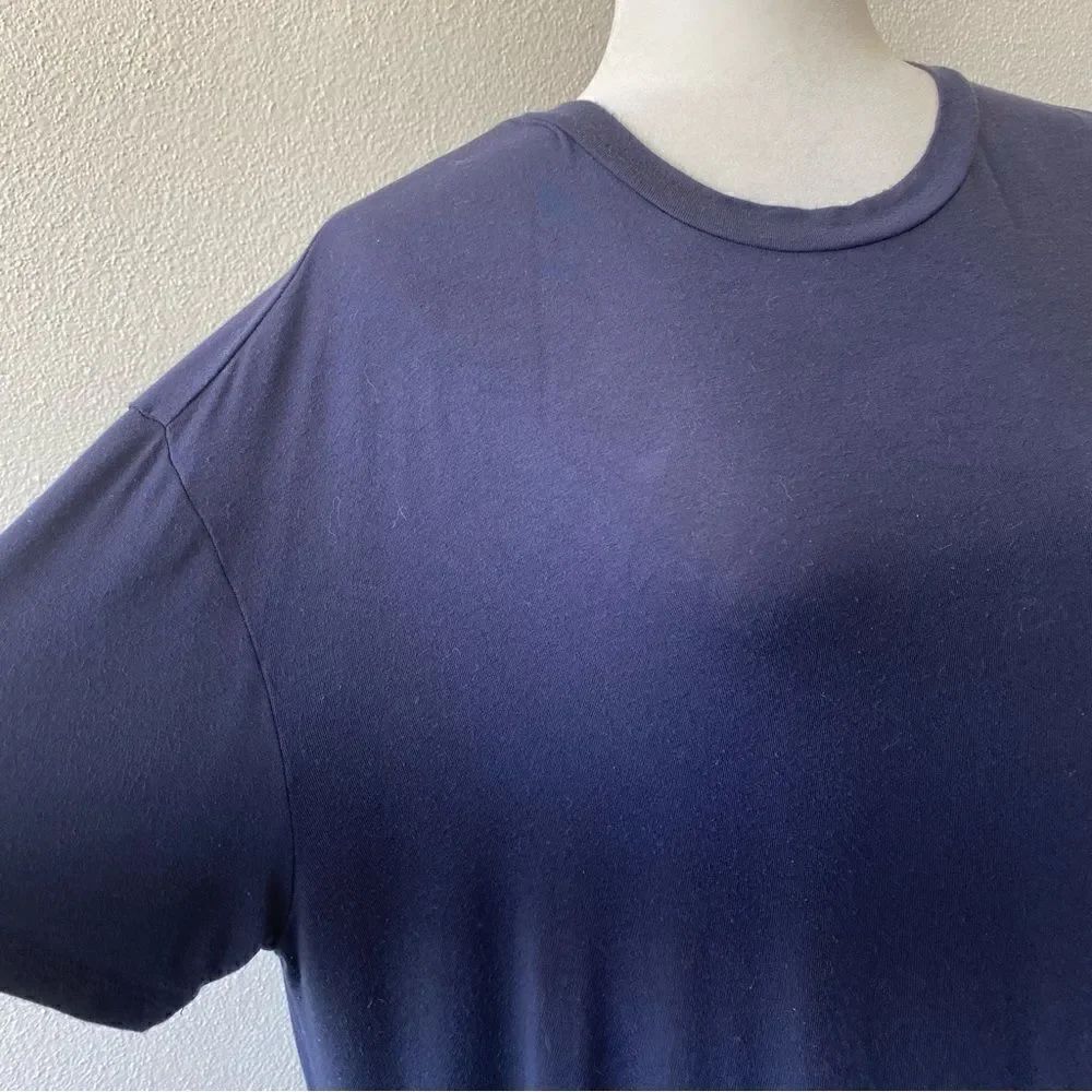 Daily Ritual Womans Blue Dress Short Sleeve SZ L - Picture 8 of 12